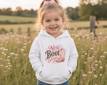 Neu Stiefel Goofin Cowgirl Stiefel Kleinkind Hoodie