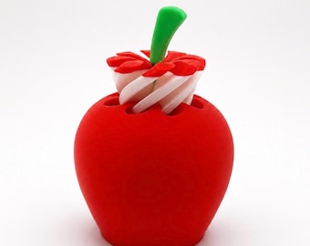 Apple Surprise Fidget Toy | Hidden Twist Apple Puzzle | Cute Desk Toy | 3D Printed Apple Decor | Sensory Gift for Kids & Adults