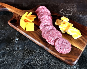 Individual Walnut Charcuterie Board/Serving Tray