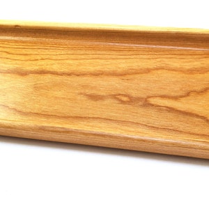 Personalizable Cherry Wooden Valet Tray
