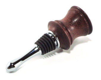 Purpleheart Wooden Bottle Stopper