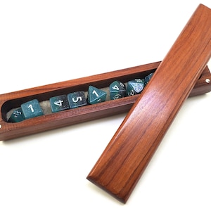 Personalizable Pau Ferro Extended Dice Vault
