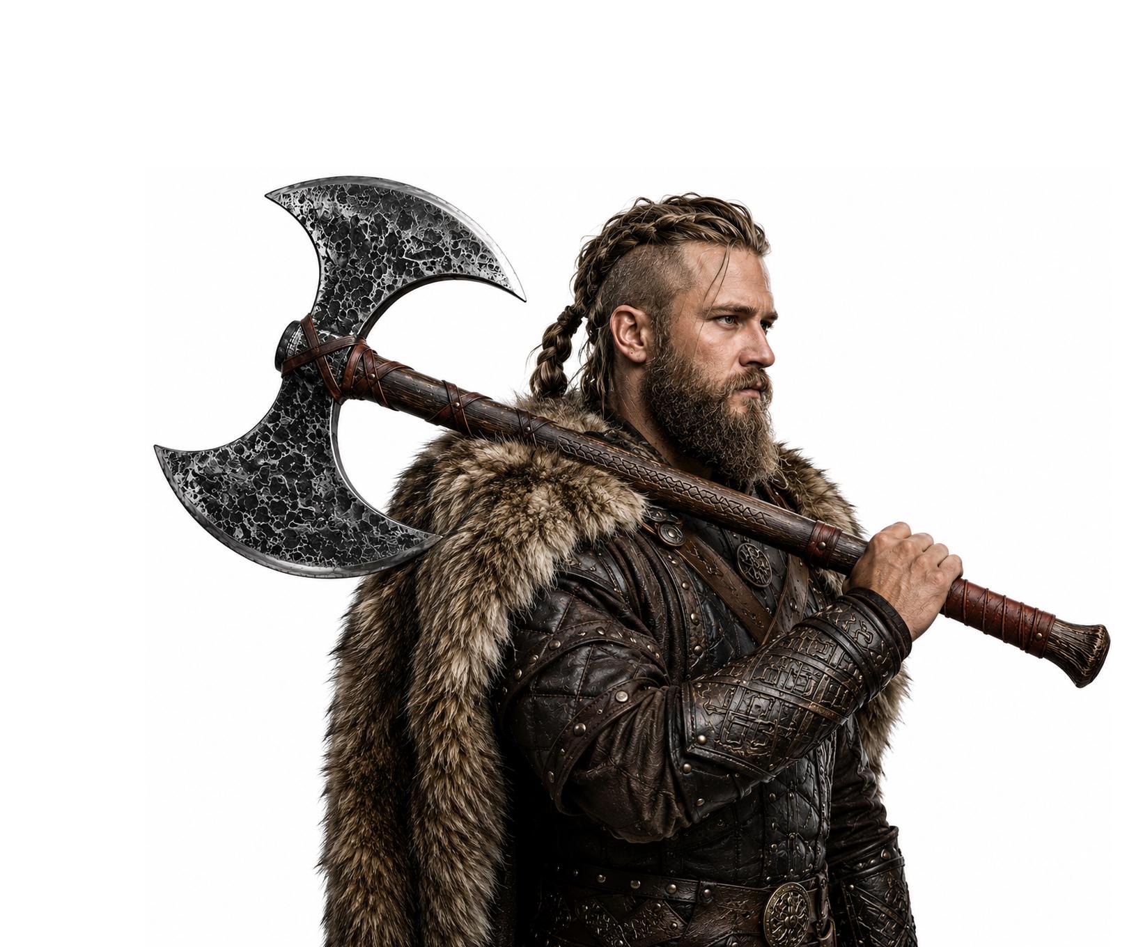 Viking Two Handed Battle Axe - Etsy