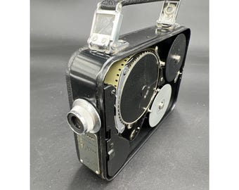 シネコダック エイト モデル25 フィルムカメラ 8mm ケース付き 1930年代 ホームムービー用 未テスト