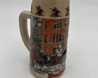 Jarra de cerveza Budweiser National Historical Landmark Series St Louis Brew House (Nueva)