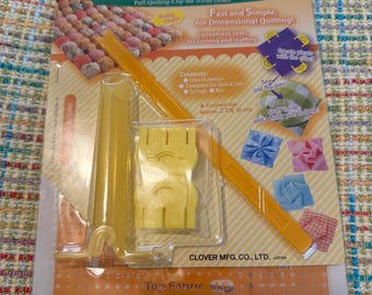 Neu Clover Puff Quilting Clips Set groß 8401 "4 in 1"