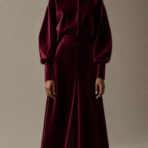 cabernet bridesmaid dress with sleeves Zapaka Women Cabernet Maxi Mother of the Bride Dress with Lace Off the Shoulder A Line Wedding Guest Dress, Cabernet / US8