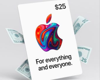 25 USD Apple Gift Card eGift – App Store & iTunes