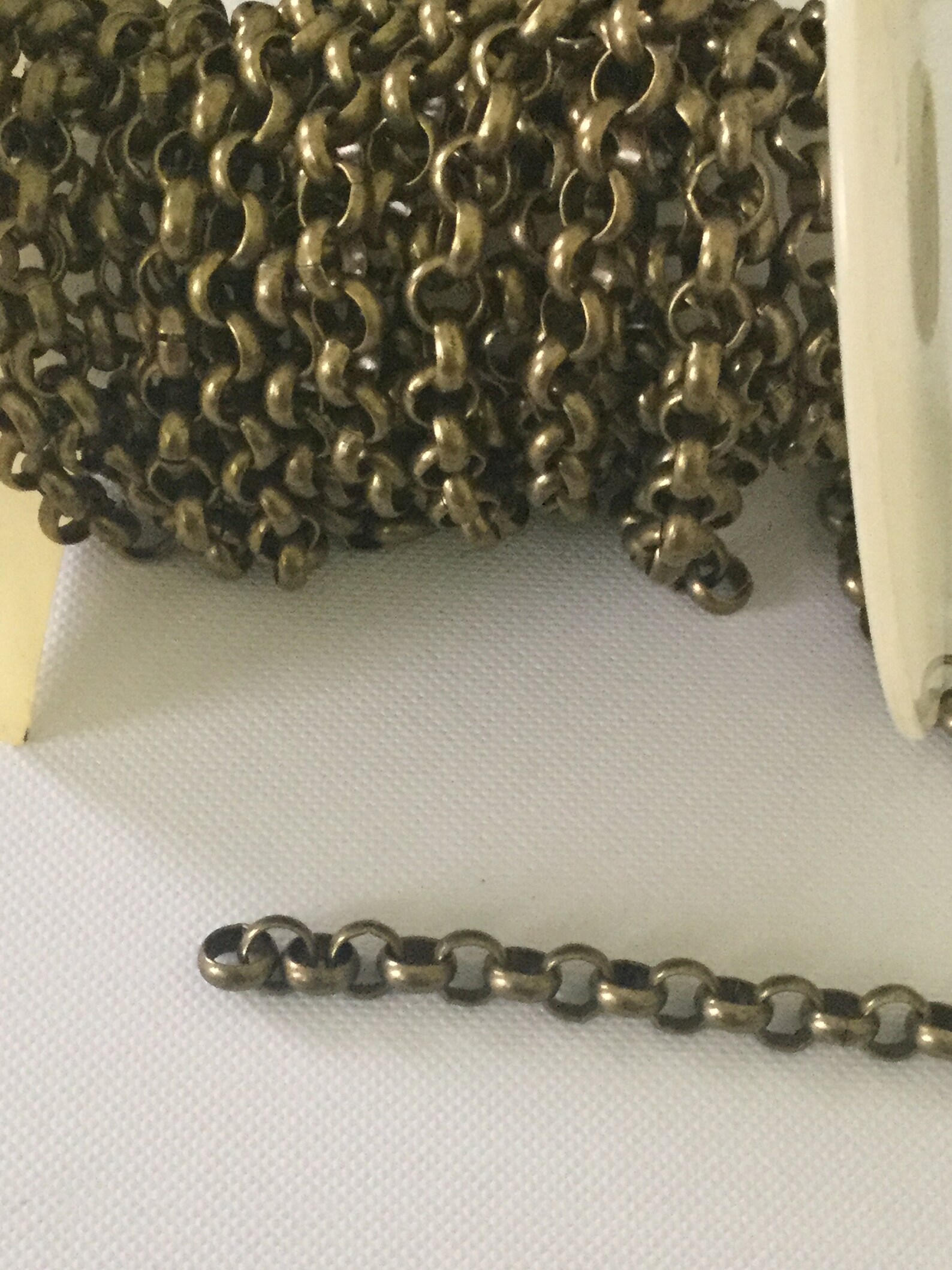 Brass Chain Heavy Thick Brass Chain 6mm Link Brass Chain Etsy