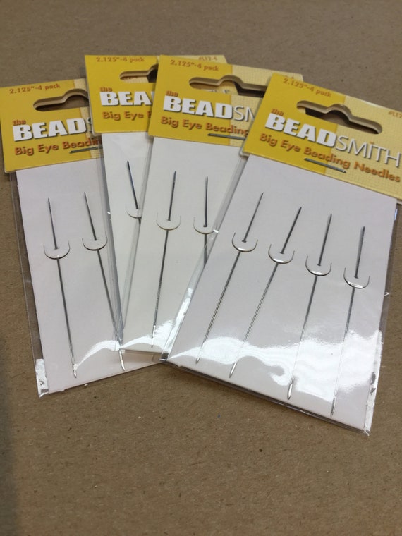 Beadsmith Big Eye Needles, 2- 4 Pack