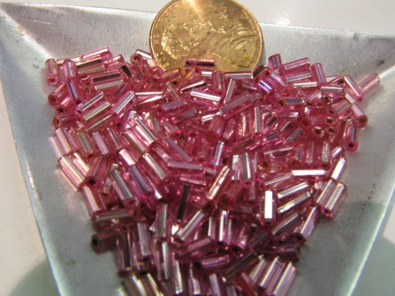 Bugle Bead Size 2 Bugle Bead Czech Bugle Bead 4mm X 2mm Etsy