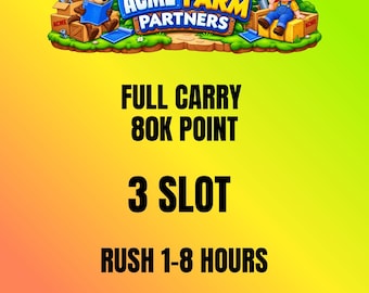 ACME FARM Partners Monopoly Go Event full carry 80k Point - 3 Slot [ fast work ]