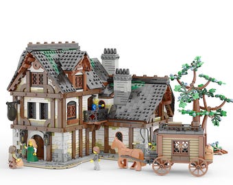 La taverna medievale - Istruzioni LEGO