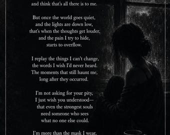 Gothic Poesie Drucke | Dark Rhyming Wall Art (Digitaler Download)