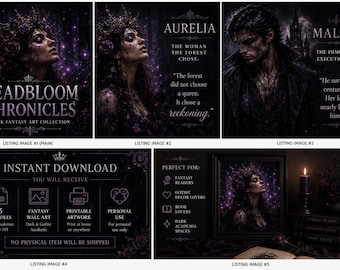 DeadBloom-Chroniken Vol. I: Kapitel 1-5, Charakter Kunst (Bonus)