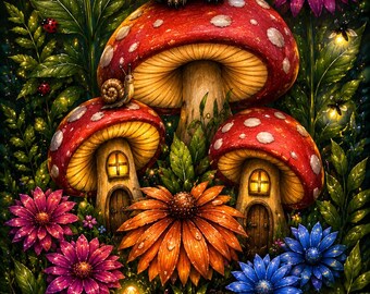 Verzauberte Waldfreunde Handy Wallpapers, Cottagecore Waldtiere (Digitaler Download)