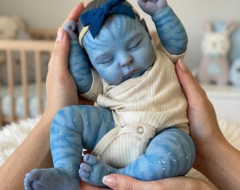 19 Inch Reborn Baby Doll: Lifelike Soft Body, Detailed Painting, Cuddly Art Doll