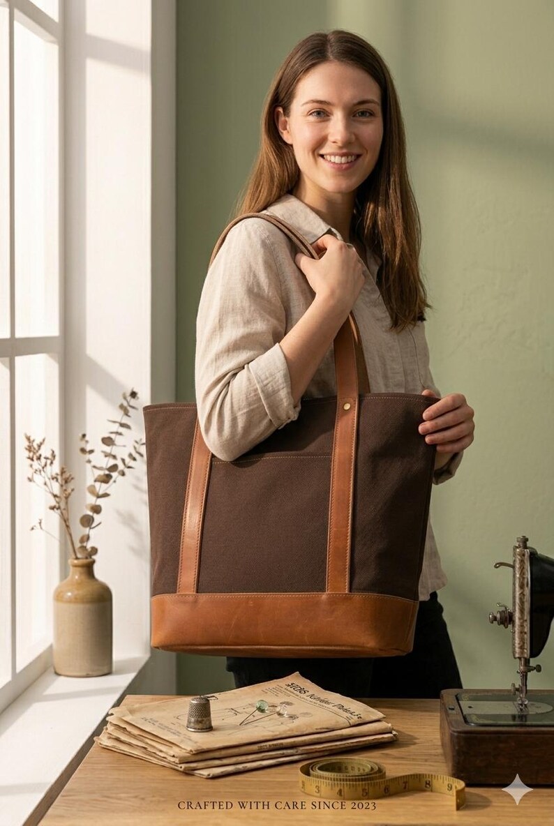 Tote Bag Sewing Pattern PDF | 4 Sizes Mini to XL | A4 US Letter A0 ...
