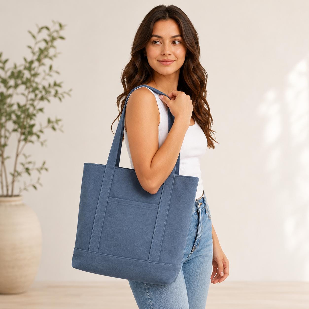 Tote Bag Sewing Pattern PDF | 4 Sizes Mini to XL | A4 US Letter A0 ...