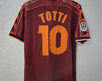 Camiseta vintage de Francesco Totti #10 – Camiseta de la AS Roma 1998/1999