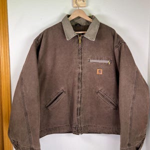 Carhartt Detroit Jacket J97 - Etsy