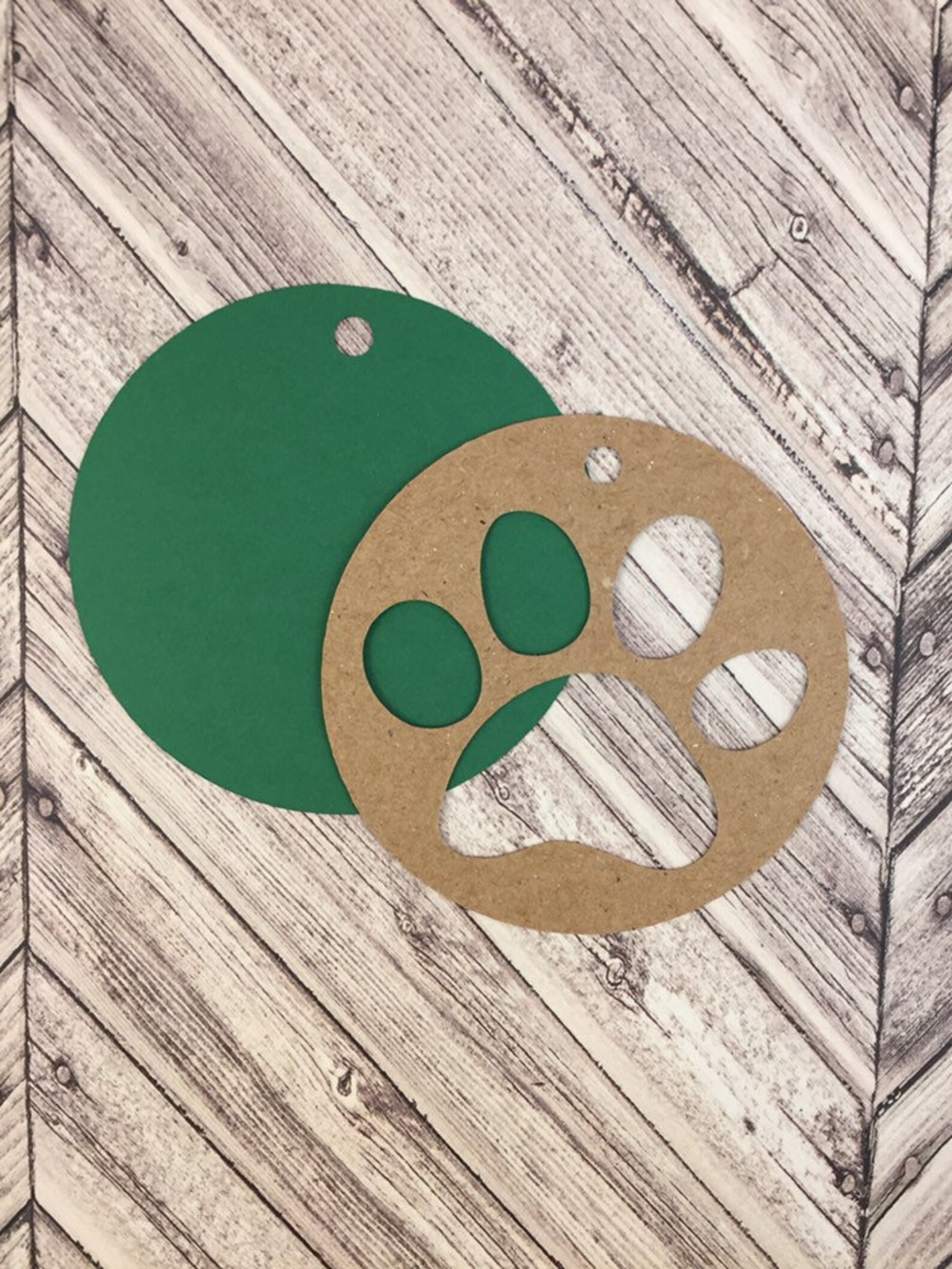 Paw Print Gift Tagspaw Print Tag Pet Party Tagspet Party - Etsy