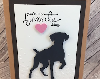 German Shorthaired Pointer Card: Dog Lover Gift