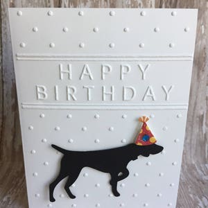 tarjeta de puntero, tarjeta de puntero alemán de pelo corto, tarjeta de cumpleaños de puntero, mamá perro, papá perro, puntero, tarjeta de cumpleaños del perro, tarjeta de feliz cumpleaños