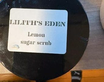 Zitronen-Zucker-Peeling