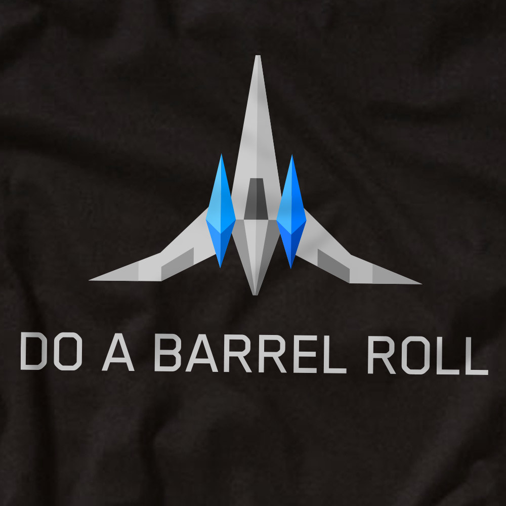 do a barrell roll Sticker for Sale by Sinovius