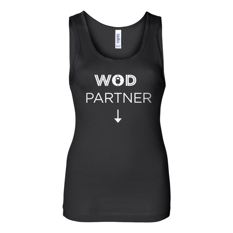 CrossFit WOD Partner maternity tank top for pregnant mom