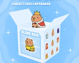 Twitch Chat Widget | Capybara Blind Box Game for StreamElements, OBS & Kick