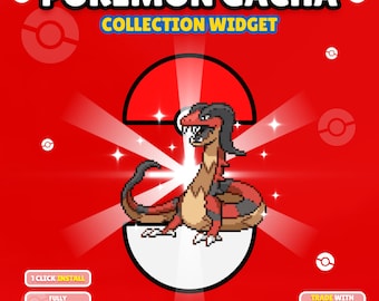Twitch Chat Widget | Pokemon Gacha Game for StreamElements, OBS & Kick
