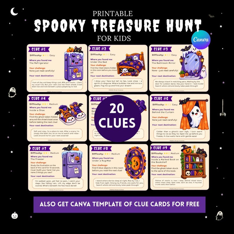 spooky treasure hunt