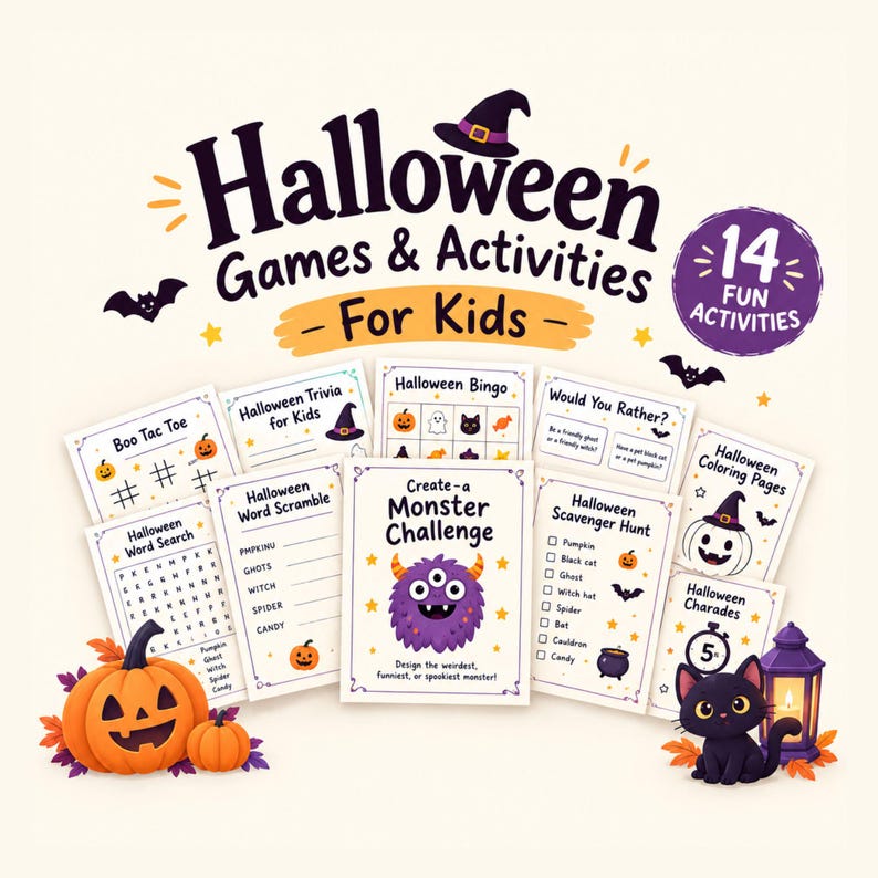 halloween bingo