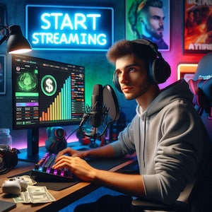 Beginner Twitch Streaming Guide: OBS Setup, Growth, Monetization (PDF Download)