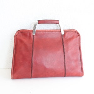 Weinrote Ledertasche, Handtasche, Elegante Clutch, Große Brieftasche, Abendtasche,  Ipad Tablet Tasche, Minimalistische Tasche, Aktentasche