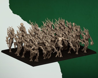 Dríadas Elfas Salvajes de Highlands Miniatures