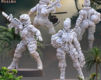 Jungle Fighter Imperial Pilots by Across the Realms