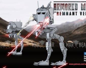 AT-ST Armored Walker Remnant Version by War Bear Studios