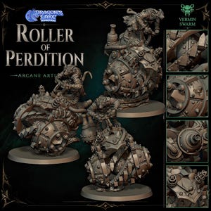 Roller of Perdition Vermin Swarm av Dragon's Lake Miniaturas