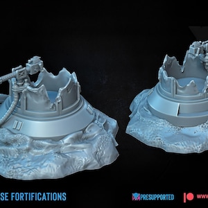 Heavy Blaster Ruin Emplacement by War Bear Studios