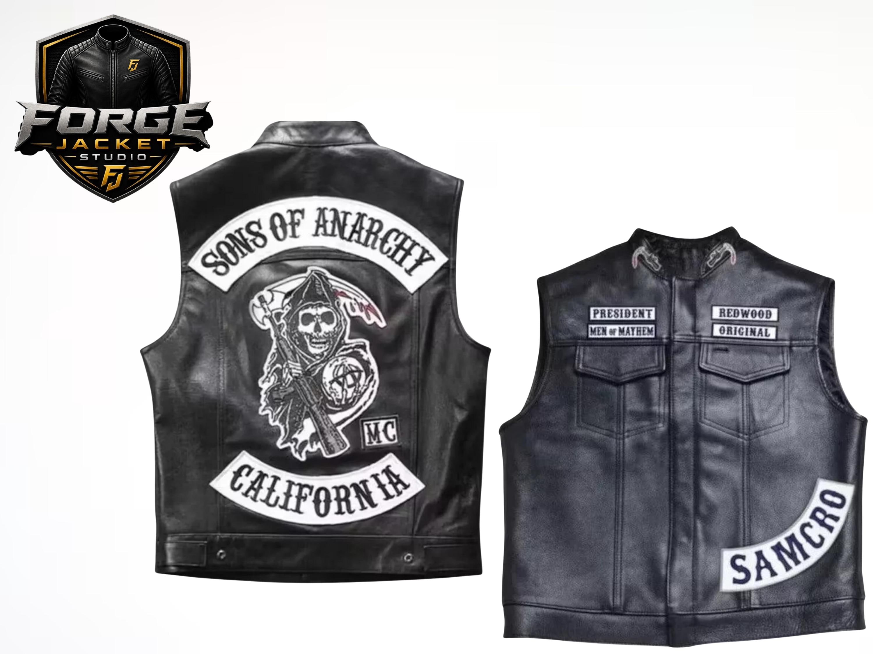 Sons of anarchy vest - Etsy 日本