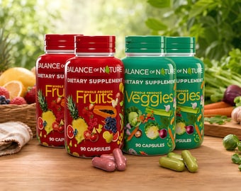 2 pack - Fruits and Veggies Whole Food Supplement - 360Capsules