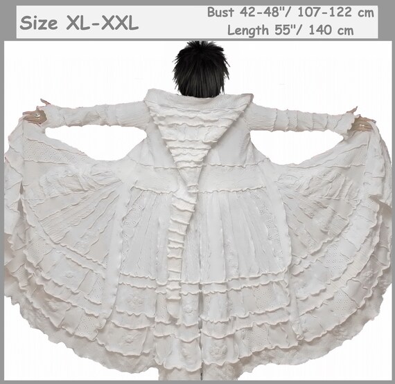 Elf Coat Gypsy Wedding Dress Hippie Wedding Dress Patchwork Etsy