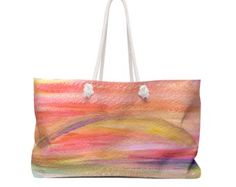 Abendtasche Aquarell Weekender