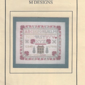 Joan Sands: A Scottish Hogmanay Sampler 1839 by Modern Folk Embroidery