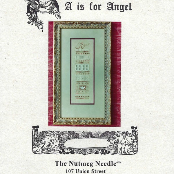 Clearance - "A is for Angel" by The Nutmeg Needle