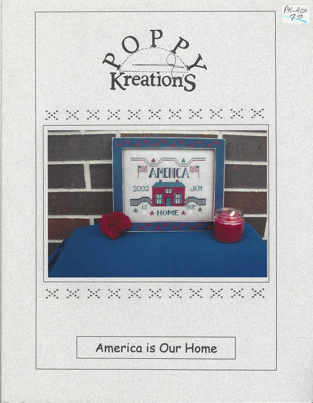 Clearance From the Heart Counted Cross Stitch Chart by Poppy Kreations