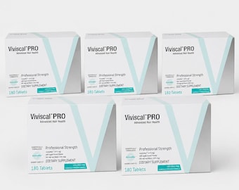 5 Pack Viviscal Pro180 Tablets